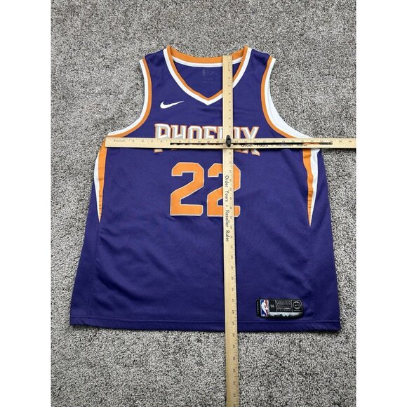 Nike Phoenix‎ Suns Deandre Ayton #22 Jersey Purple Men’s Size 56 NBA Auth Flaw - Picture 2 of 4